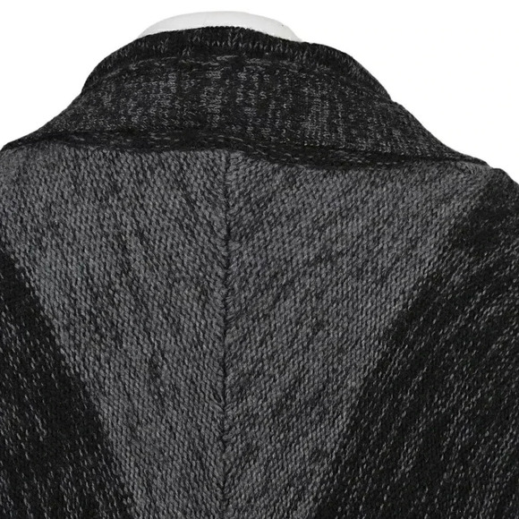 Banana Republic 100% Merino Wool Striped Cardigan Button Front Sweater Medium - Picture 7 of 11